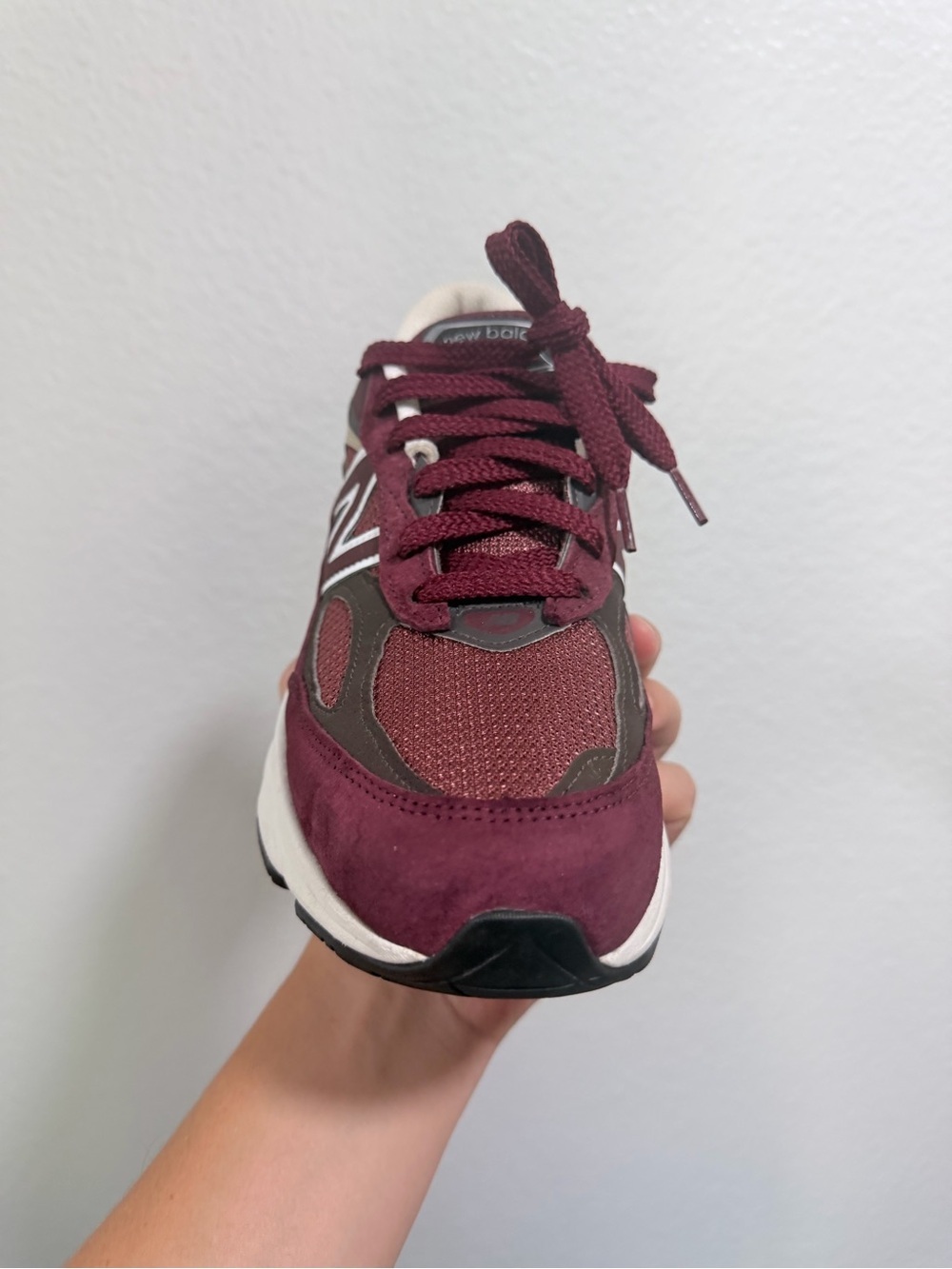 New Balance 990 teddy Santis Maroon - Picture 2 of 11